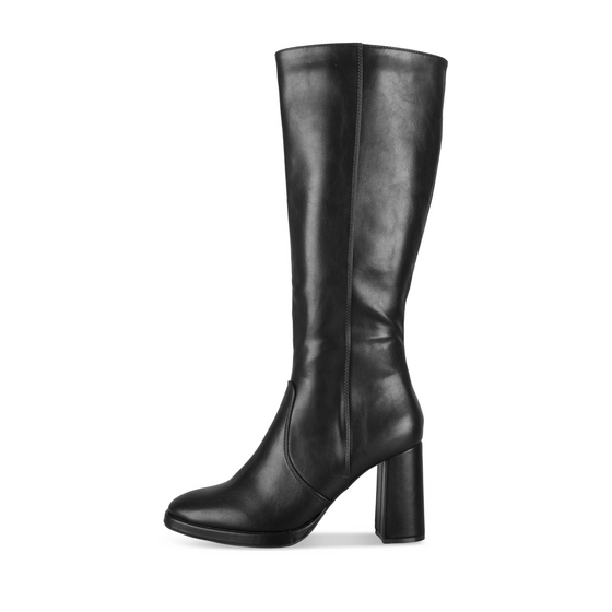 Laarzen_avec_talon ZWART Dames