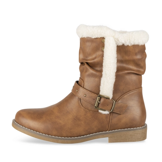 Bottines COGNAC Femme