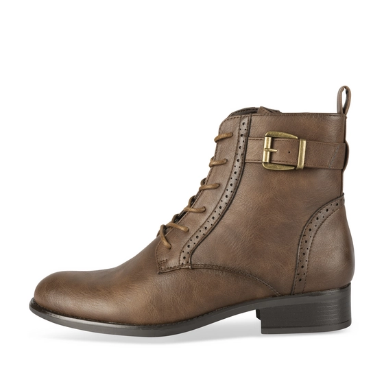 Bottines MARRON Femme