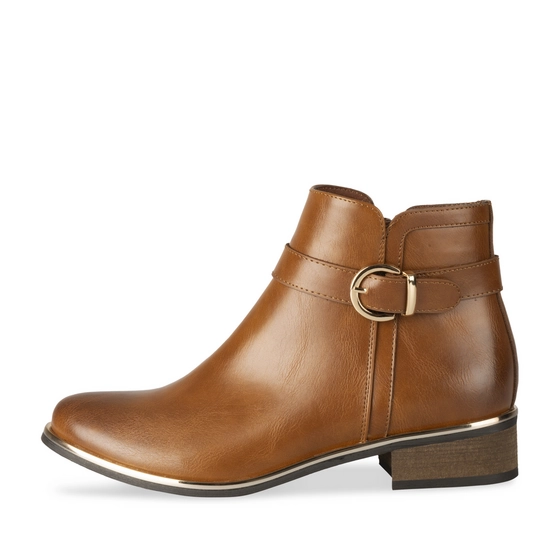 Bottines COGNAC Femme