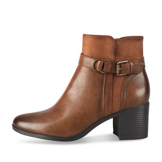 Bottines COGNAC Femme