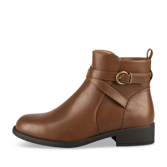 Bottines COGNAC Femme