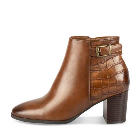 Bottines COGNAC Femme
