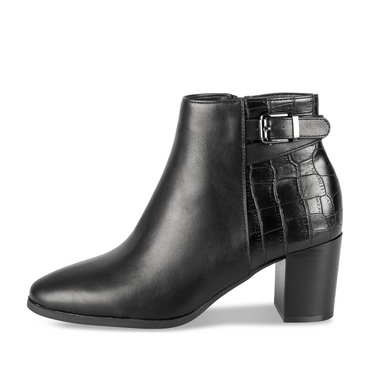 Enkellaarsjes ZWART Dames