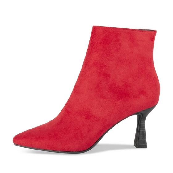 Enkellaarsjes ROOD Dames