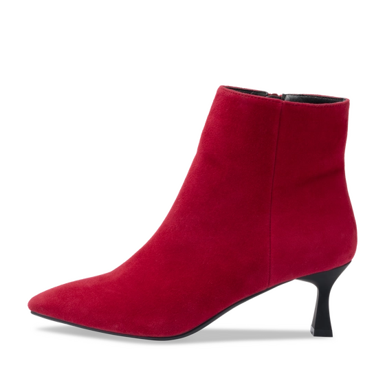 Enkellaarsjes ROOD Dames