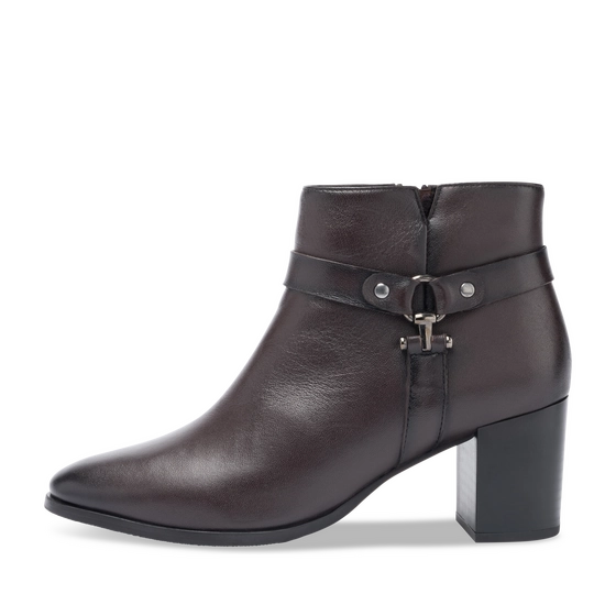Enkellaarsjes BORDEAUX Dames