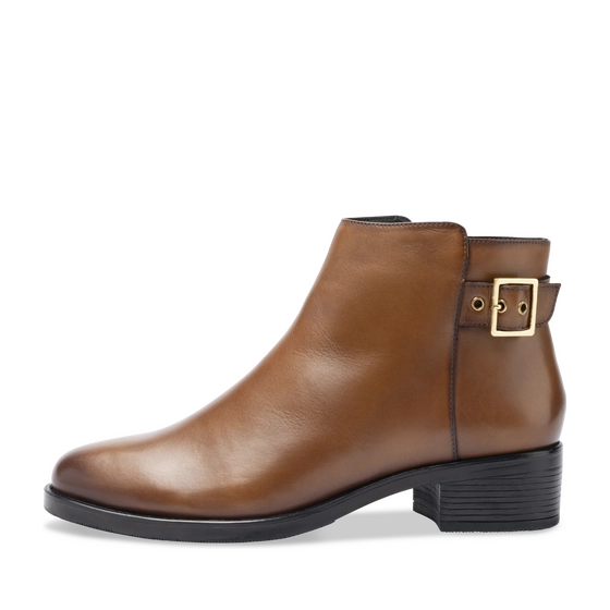 Bottines COGNAC Femme