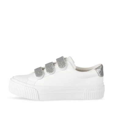 Sneakers WIT/ZILVER Dames