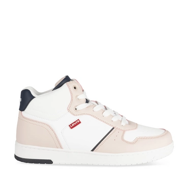 Baskets BLANC/ROSE Femme