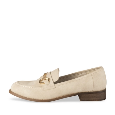 Mocassins_avec_talon BEIGE Dames