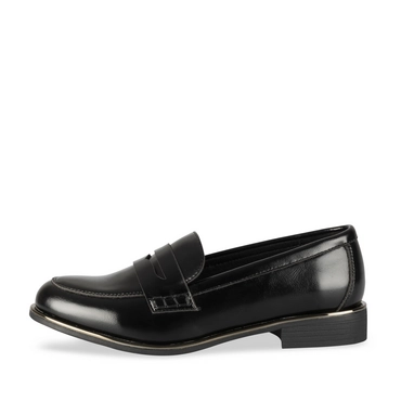 Mocassins_avec_talon ZWART Dames