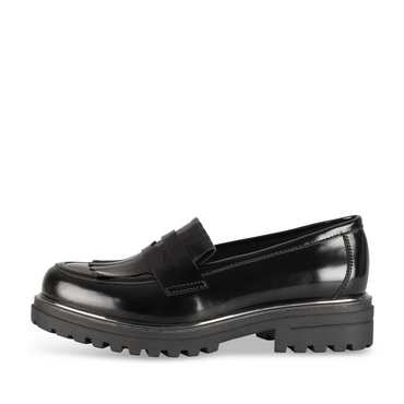 Mocassins_avec_talon ZWART Dames