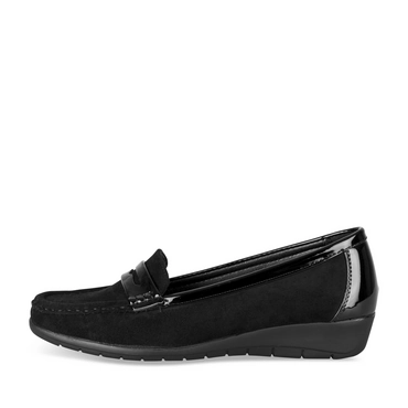 Mocassins_avec_talon ZWART Dames