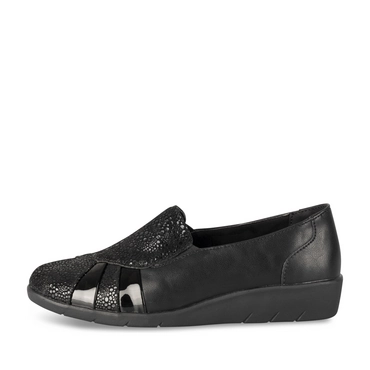Mocassins_avec_talon ZWART Dames
