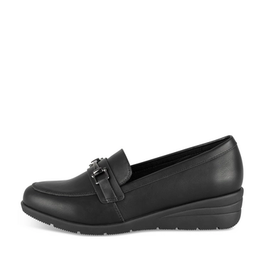 Mocassins_avec_talon ZWART Dames