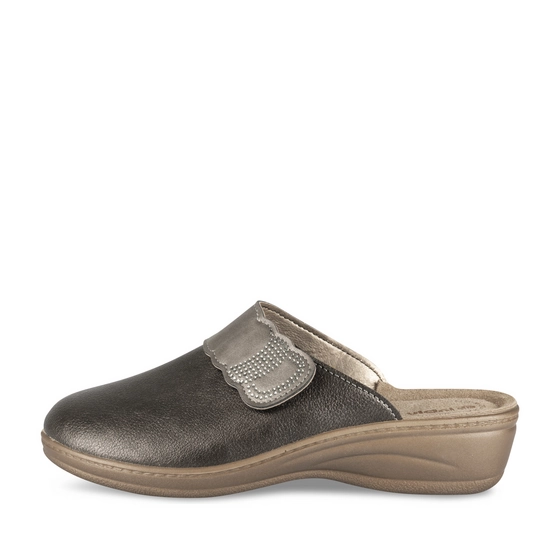 Slippers_avec_talon GRIJS Dames