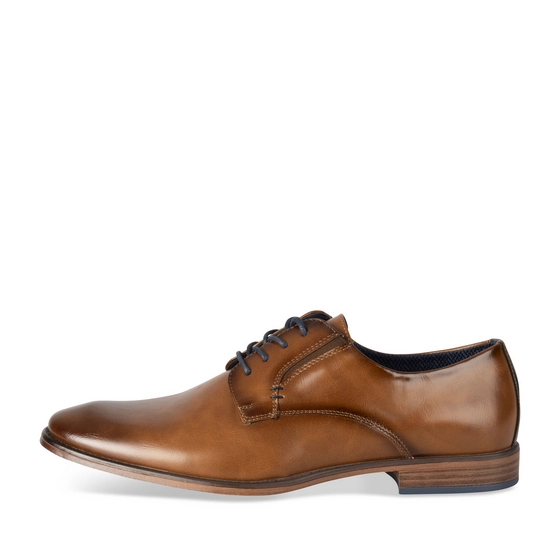 Veterschoenen COGNACKLEUR Heren