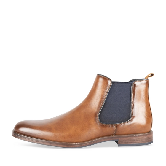 Bottines COGNAC Homme