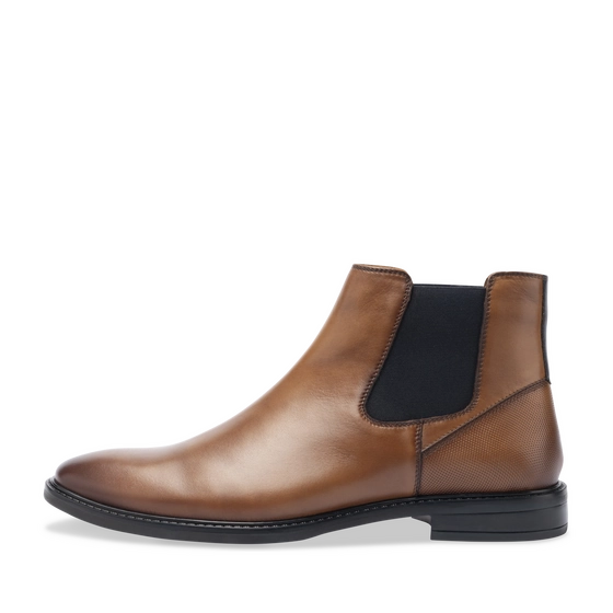 Bottines COGNAC Homme