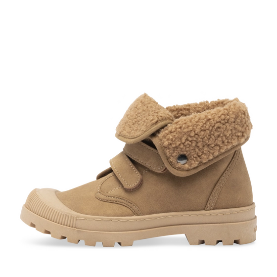 Enkellaarsjes BEIGE Jongen
