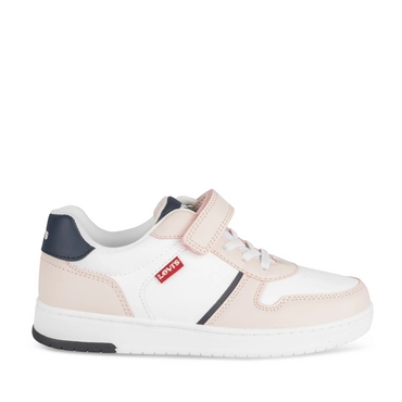 Baskets BLANC/ROSE Fille