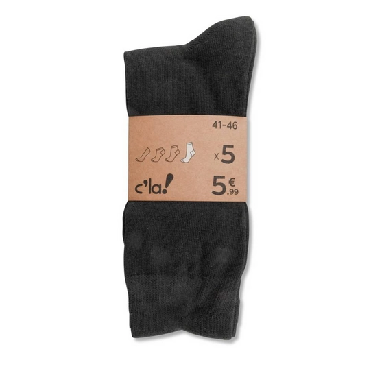 Socken ZWART Heren