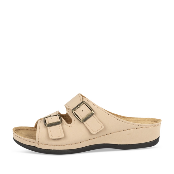 Slippers_avec_talon BEIGE Dames