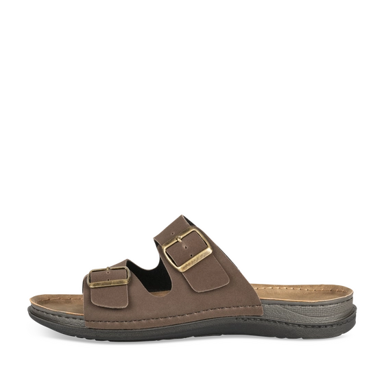 Slippers KASTANJEBRUIN Heren