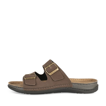 Mules MARRON Homme