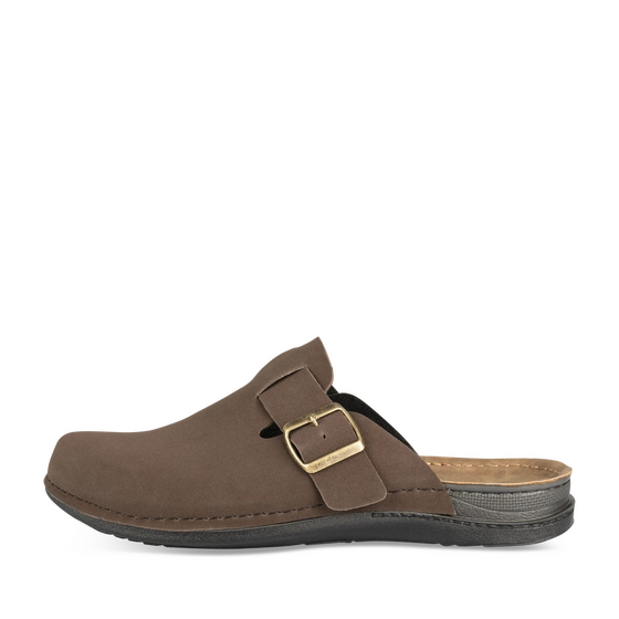 Mules MARRON Homme