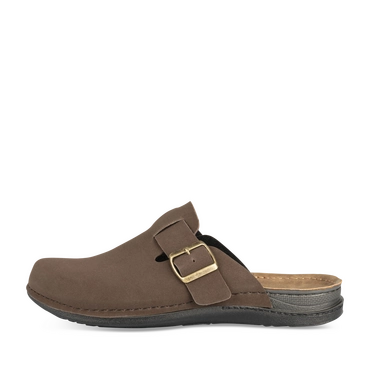 Mules MARRON Homme