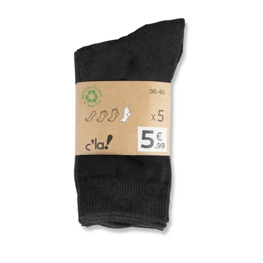 Socken ZWART Dames