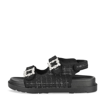 Sandalen_avec_talon ZWART Dames