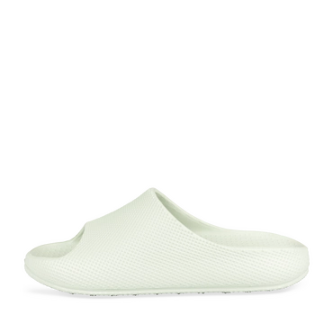 Badslippers_avec_talon GROEN Dames