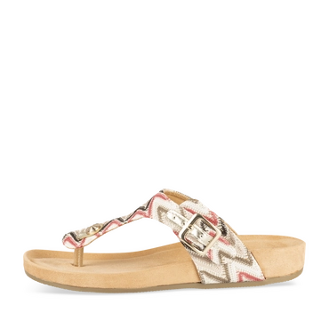 Teenslippers_avec_talon MULTICOLOR Dames