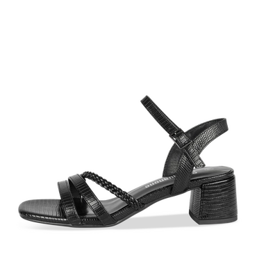 Sandalen_avec_talon ZWART Dames