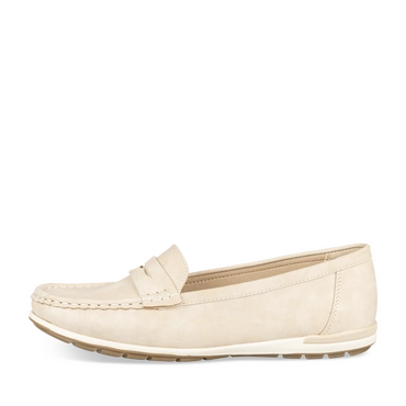 Mocassins_avec_talon BEIGE Dames