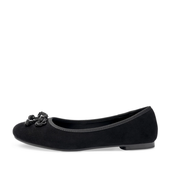 Ballerinas ZWART Dames