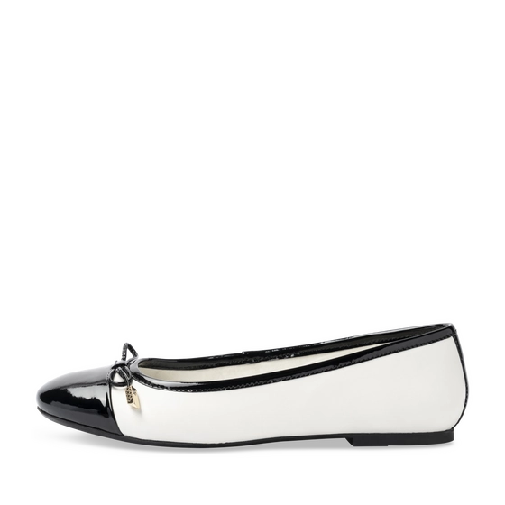 Ballerines NOIR/BLANC Femme