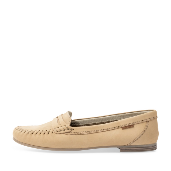 Mocassins_avec_talon BEIGE Dames