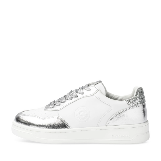 Baskets BLANC/ARGENT Femme