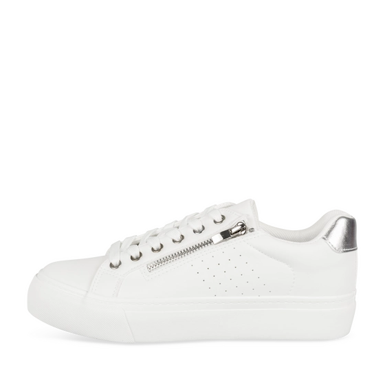 Baskets BLANC/ARGENT Femme