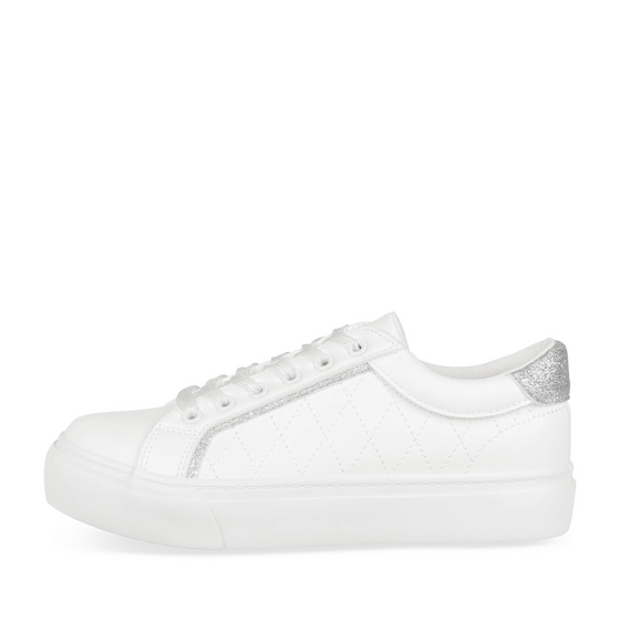 Baskets BLANC/ARGENT Femme