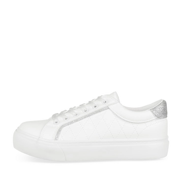 Sneakers WIT/ZILVER Dames
