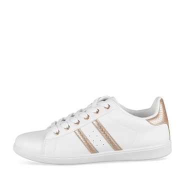 Baskets BLANC/OR Femme