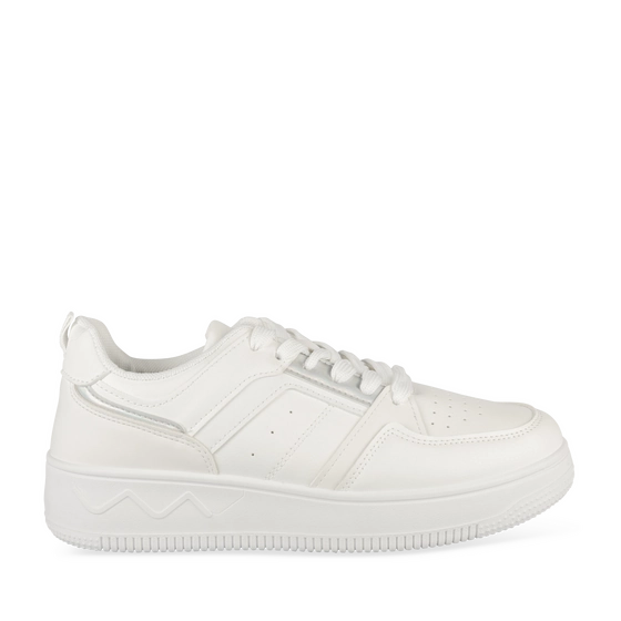 Baskets BLANC/ARGENT Femme