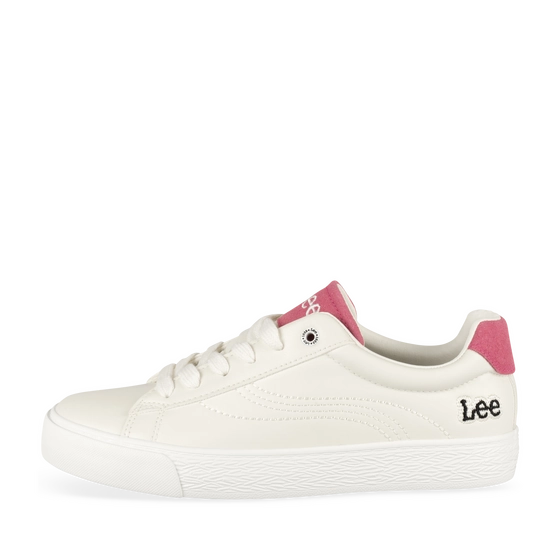 Baskets BLANC/ROSE Femme