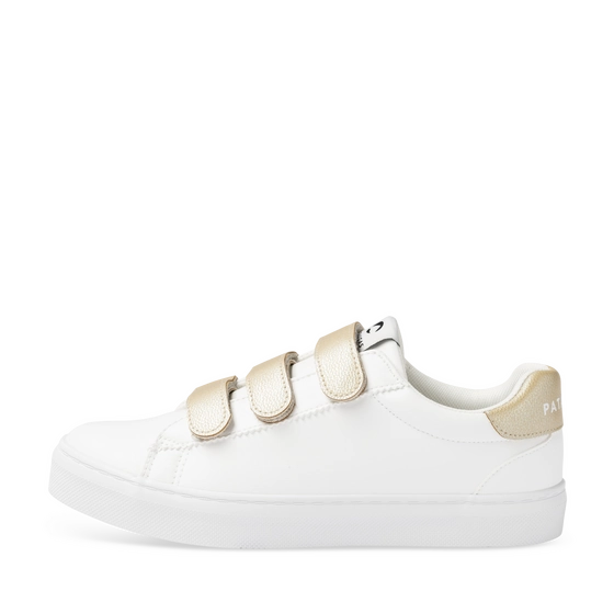 Baskets BLANC/OR Femme