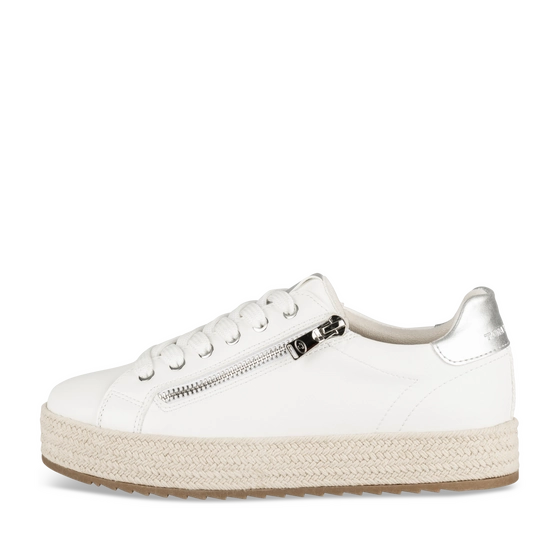 Sneakers WIT/ZILVER Dames